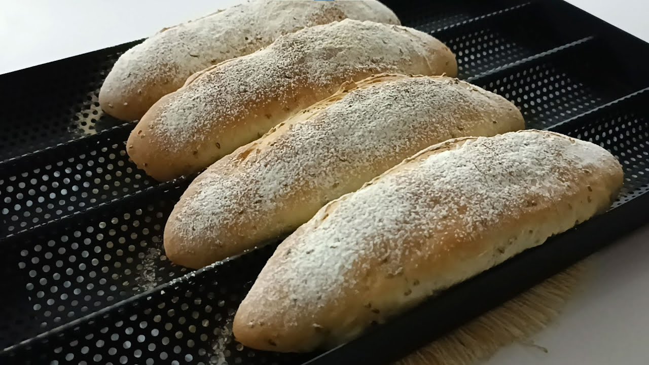 Recipe for black sesame baguette bread,Baking Baguettes You Can Brag ...