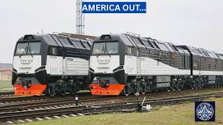 Russia Just Replaced America's GE Engines With Its Own Giant Locomotive