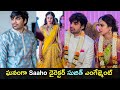 Saaho movie director Sujeeth engagement photos with Pravallika
