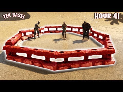 Last To Leave Circle Wins Mega Base | Risk It For The Biscuit 2 | Ark