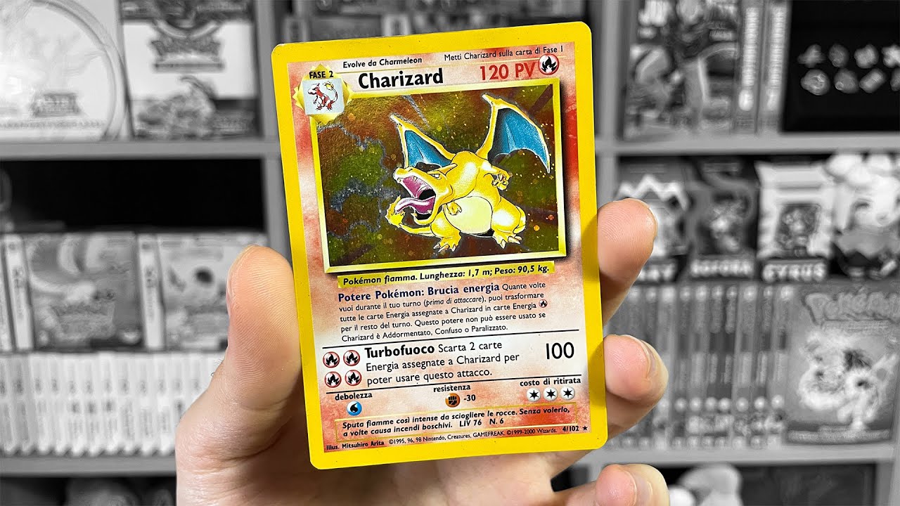 Carte Pokemon Charizard Prima Edizione Ho Comprato Un Charizard Set