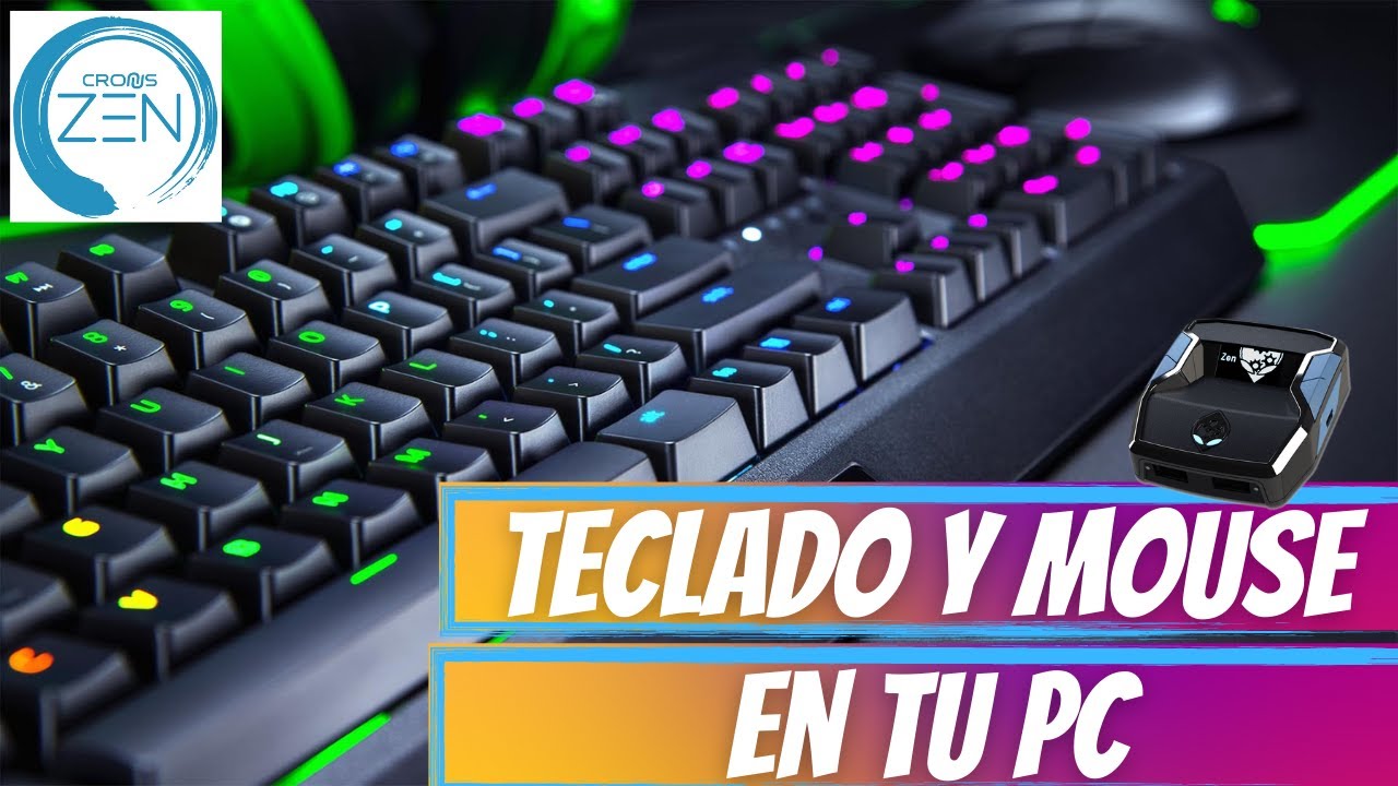 Cronus Zen En PC con Teclado Y Mouse 