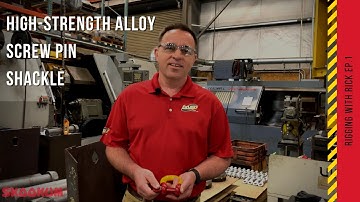 Skookum Screwpin Shackles | Rigging with Rick