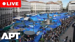 LIVE: Madrid Housing Protesters Camp in Puerta del Sol, Demand Action to Stop Evictions | APT