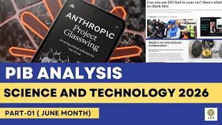 🚀PIB Analysis June 2026 | Science & Technology | UPSC 2025-26 |Space, Biotech, Energy #pib #upsc