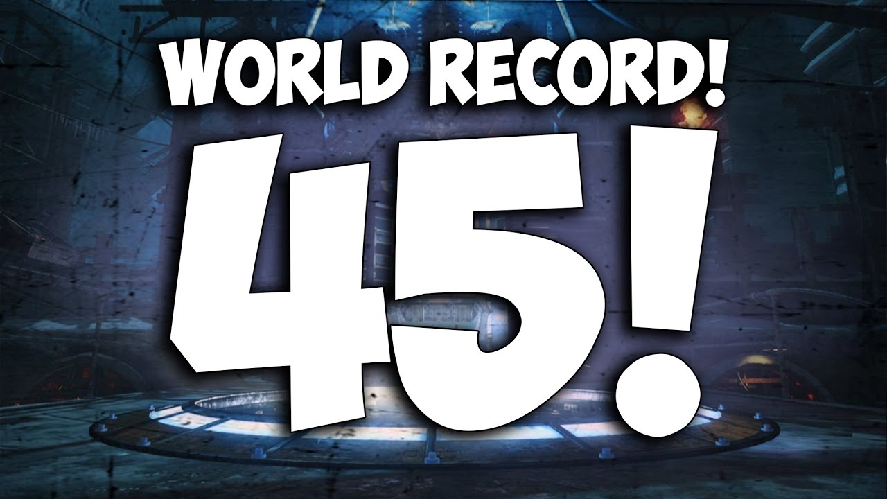 "THE GIANT" FIRST ROOM WORLD RECORD! ~ ROUND 45! (Black Ops 3 Zombies) - "THE GIANT" FIRST ROOM ROUND 44+ WORLD RECORD ATTEMPT! (Black Ops 3 Zombies)
