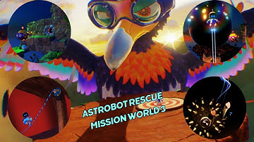 Astro Bot: Rescue Mission Walkthrough WORLD 3 | 100% (PS4 PSVR)