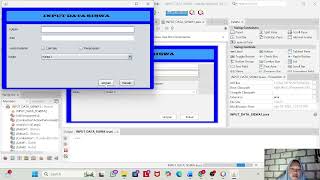 tutorial  Perancangan dan Implementasi User Interface menggunakan Java NetBeans.