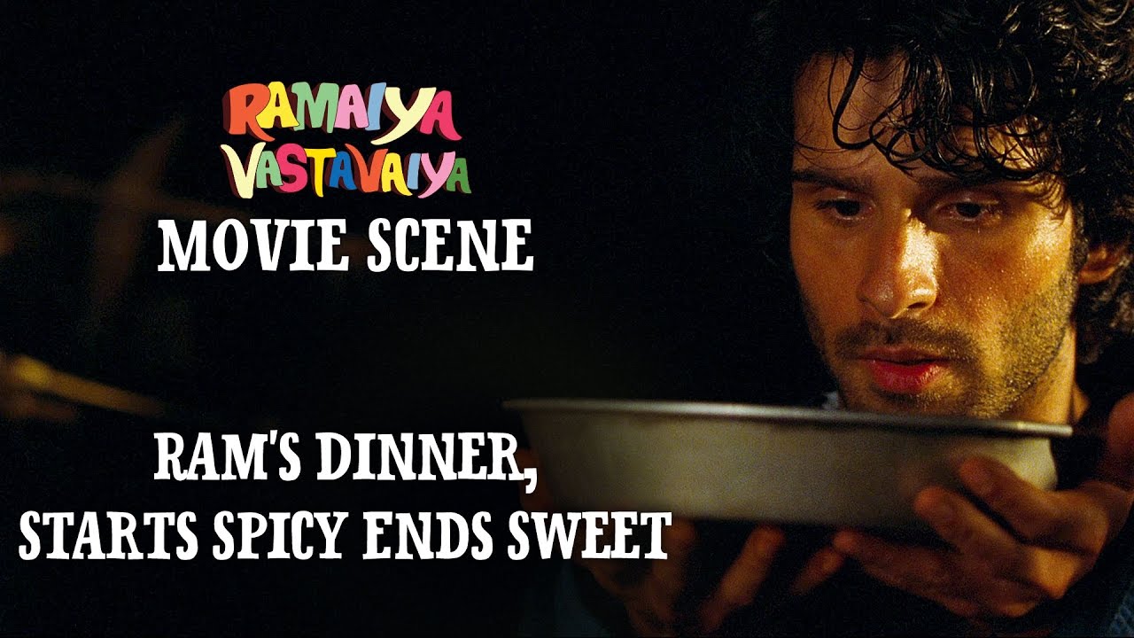 Rams Dinner Starts Spicy Ends Sweet   Ramaiya Vastavaiya Scene  Girish Kumar Shruti Haasan