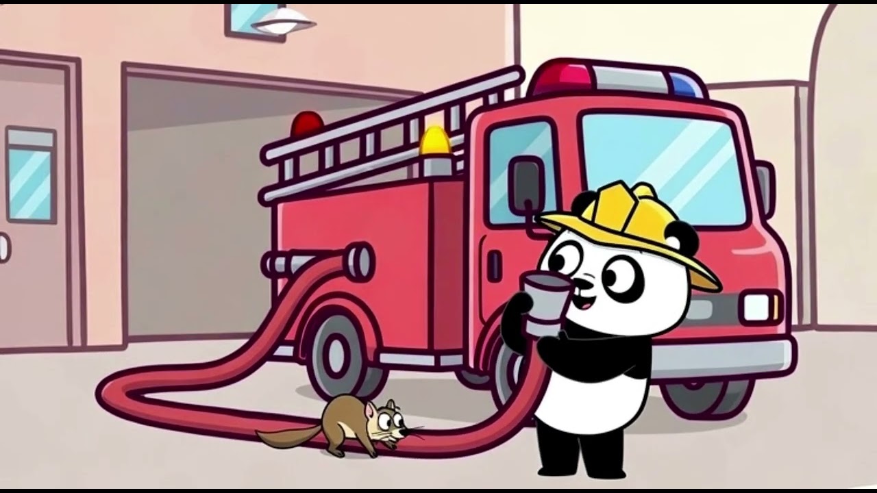 Silly Panda Moments 🐼✨ | Funny Cartoon