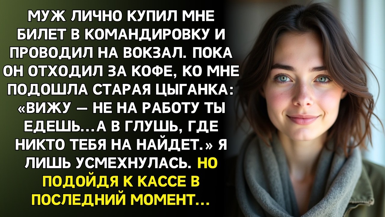 Цыганка у вокзала прошептала: «Не на работу ты едешь, а в глушь…» Проверь билет...