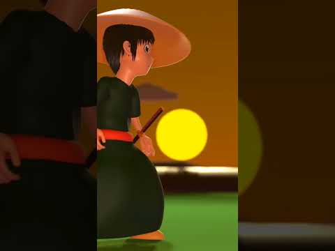 Dukun vs Samurai (full videonya di channel ini) #shorts #memes #animasi #dukun #pesulapmerah