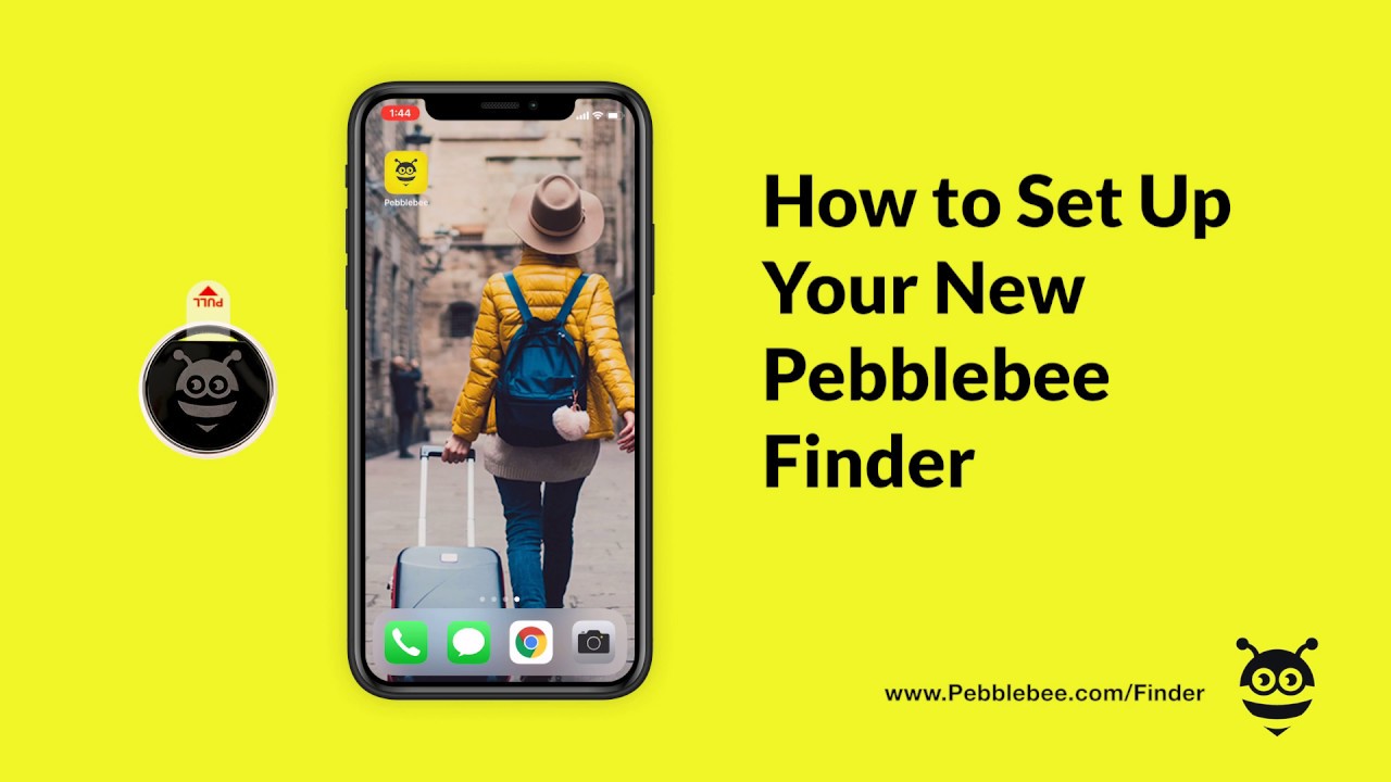 Pebblebee FINDER iOS Getting Started Video YouTube
