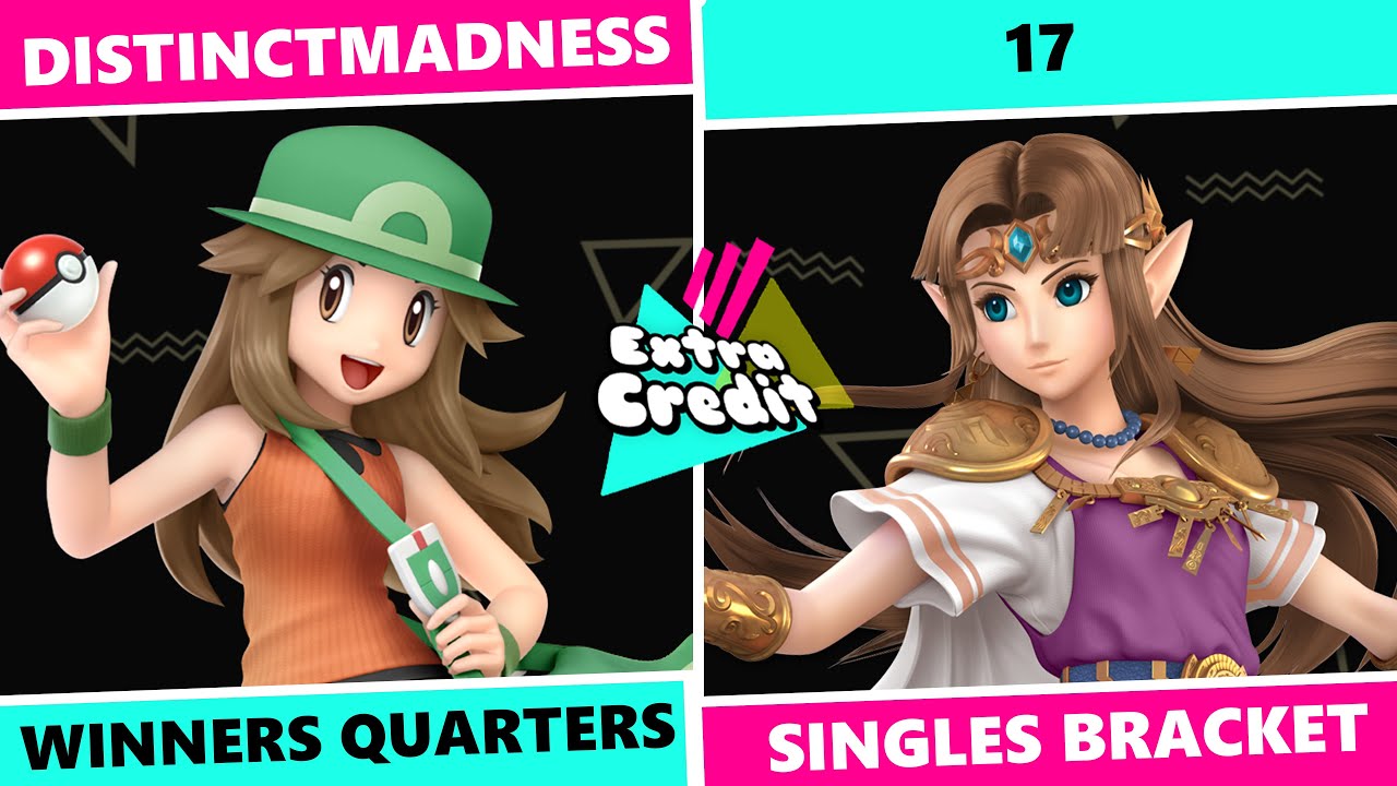 Extra Credit #55: Winners Quarters - DistinctMadness (PT) Vs 17 (Zelda) SSBU Singles