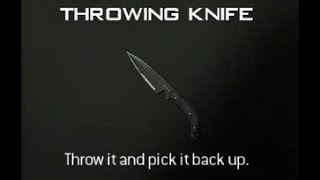 Call of Duty Ghosts First Trowing knife Across The map