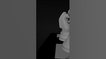 with editing, chess ♟️ board #blender #animation