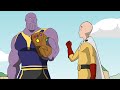 Saitama Vs Thanos