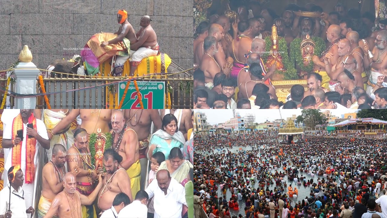 Tiruchanoor Goddess Padmavati Devi Karthika Brahmotsavams Panchami Theertham