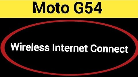 How to connect hotspot via QR code, Moto G54 wireless internet connect kaise karen
