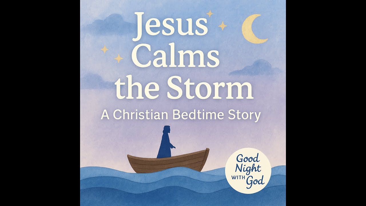 Jesus Calms the Storm | A Christian Bedtime Story for Kids | Good Night With God