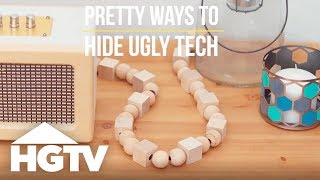 Easy Does It: Pretty Ways to Hide Ugly Tech | HGTV