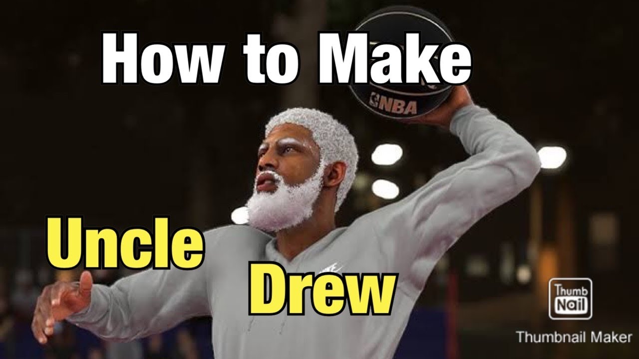 How To Make Uncle Drew In Nba 2k20 PaulK Gaming YouTube