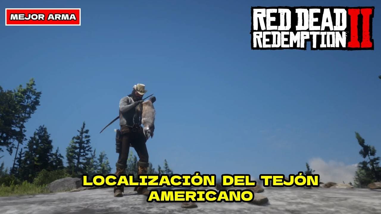 Tejon Rdr2 Localización De Tejón Americano Y Mejor Arma | Red Dead Redemption 2 ...