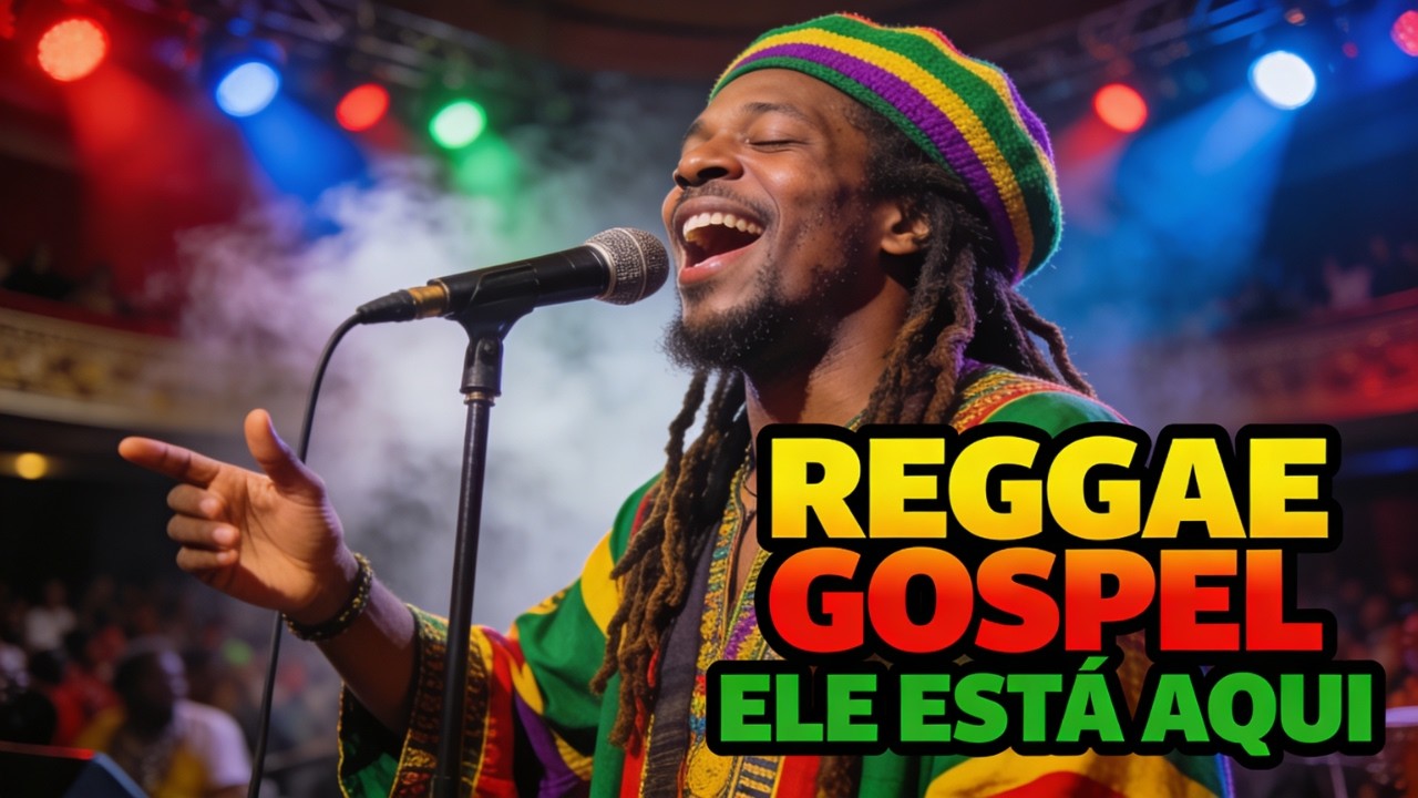 Он здесь, среди нас — захватывающее живое исполнение регги и госпела.