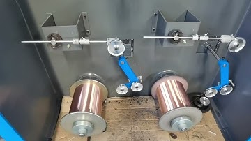 Two Heads Wire Drawing Machine with annealer Model: 242DTC