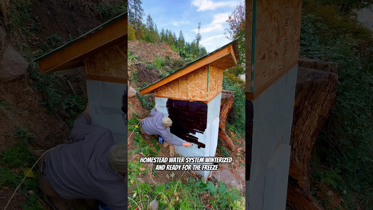 Getting ready for the freeze 💧🥶