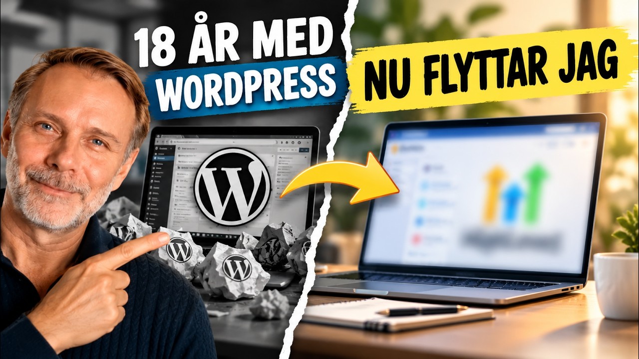 Varför jag lämnar WordPress (och vad jag använder istället)