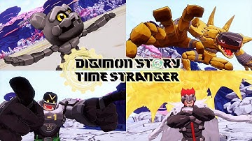 Gankoomon Evolution, Special Skills & Win Screen - Digimon Story: Time Stranger
