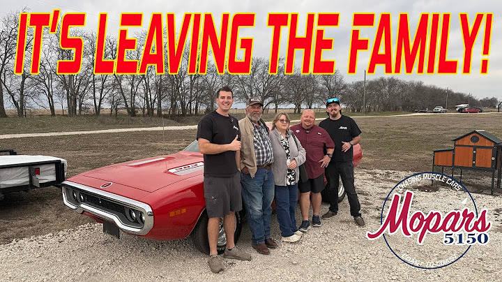 Family Heirloom Roadrunner! 1971 Plymouth Changing Hands for the First Time 😳