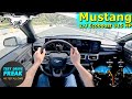 2024 Ford Mustang 2.3 EcoBoost Convertible 315 HP HIGHWAY DRIVE POV Ventura CA with Fuel Consumption