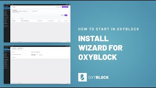 3. Install Wizard for Oxyblock