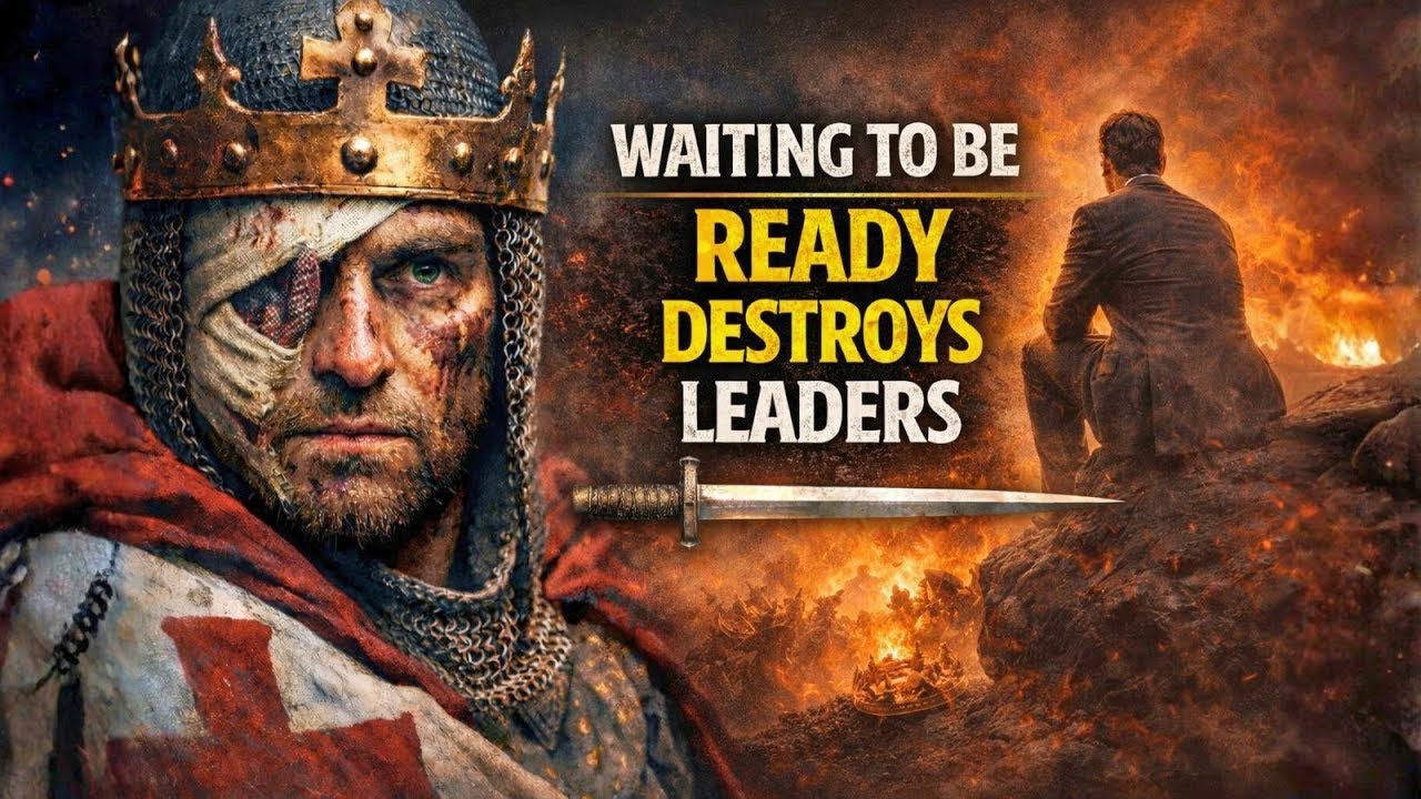 Waiting to be ready destroys leaders. But there is a solution. Baldwin IV