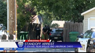 Man arrested in Chico after police stand-off at E. 5th Avenue home Sunday