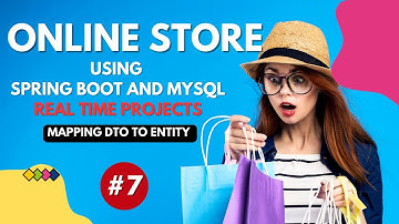 Mapping DTO to Entity | Online Store  Part - 7 | ecommerce website project | Spring Boot and MySQL