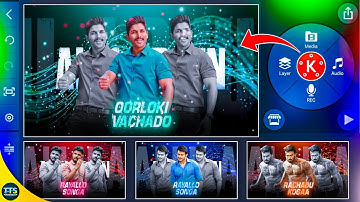 Name art style attitude status video editing in kinemaster || Amazing whatsapp status