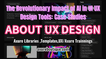 The Revolutionary Impact of AI in UI/UX Design Tools: Case Studies