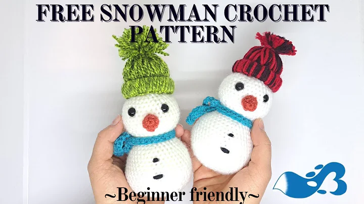 Easy Crochet Snowman Pattern