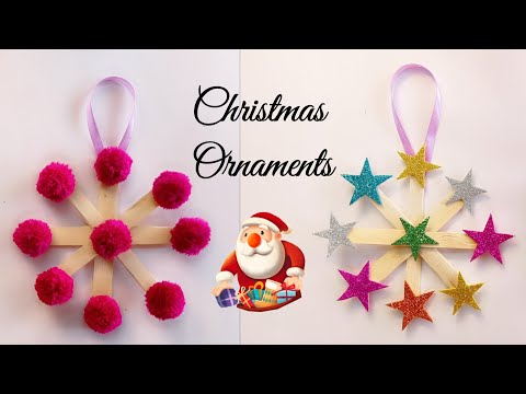 Как сделать красивые ёлочные игрушки своими руками из подручных материалов