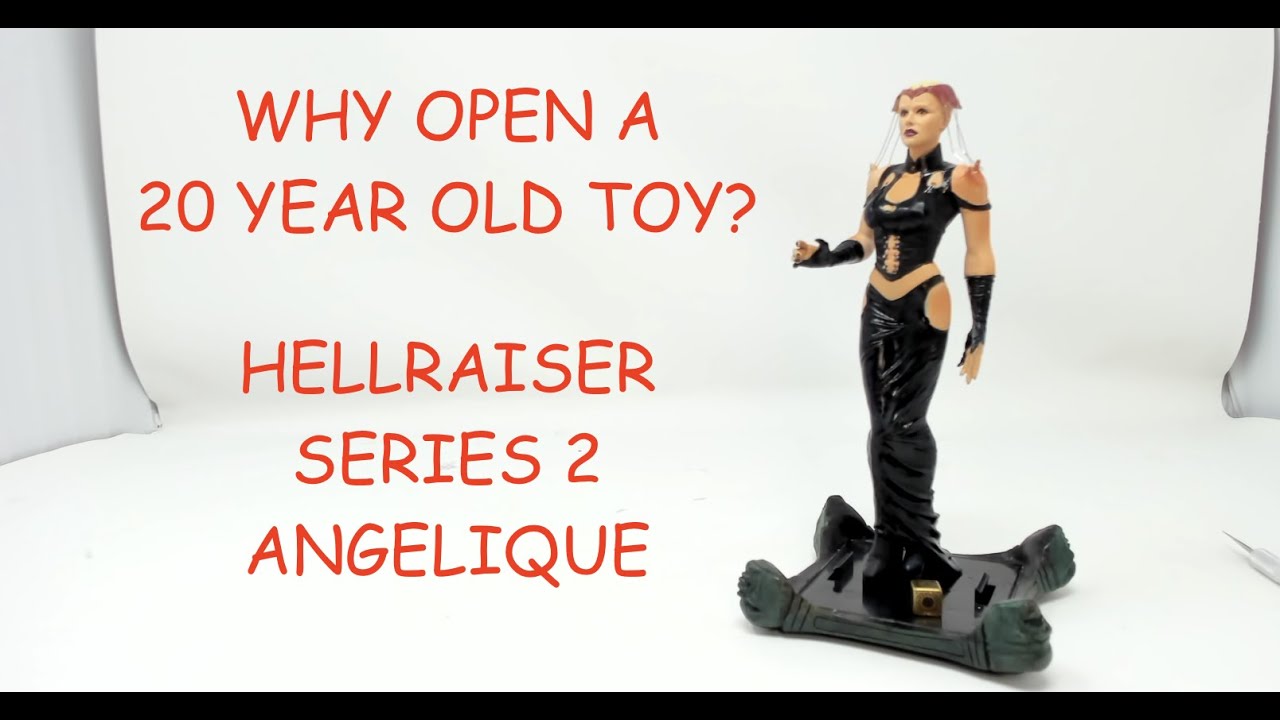 OPENING A 20 YEAR OLD HELLRAISER SERIES 2 ANGELIQUE FIGURE - YouTube