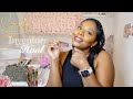 LAUNCHING A COSMETIC BUSINESS | Simply SLAYED Beauty 💄| INVENTORY HAUL