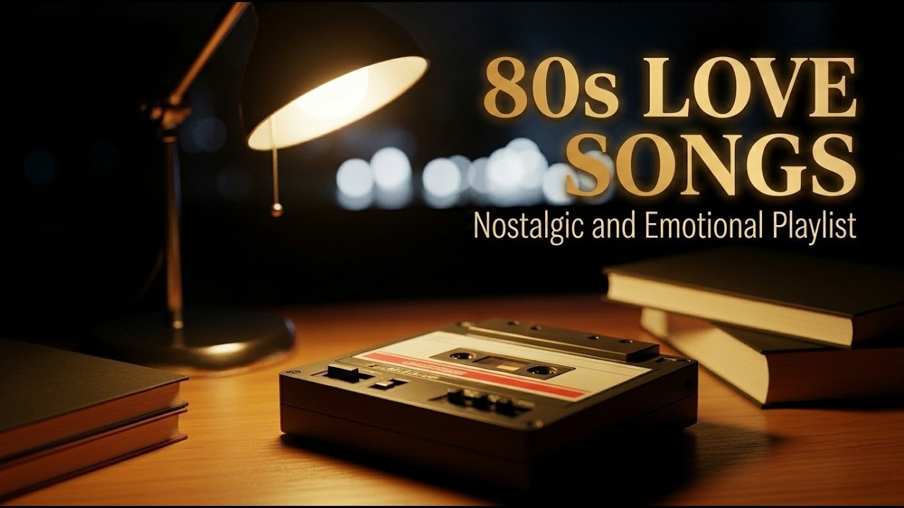 Emotional 80s Love Songs – Nostalgic Cassette Tape Mix | Romantic Night ...