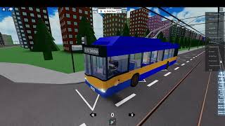 Bulgarian/Custom Trolleybus Line 8 Stochna Gara - Goce Delchev | Roblox Nid's Buses & Trams