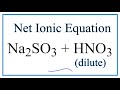 Net Ionic Equations and Spectator Ions
