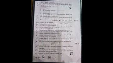 AP Inter 1st year Botany govt  Pre Final Paper 2025