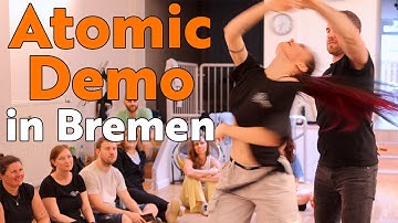 Atomic Zouk Demo in Bremen - Olga & Fernando - Zouk Atoms Intensive Week Level 2 - July 2024