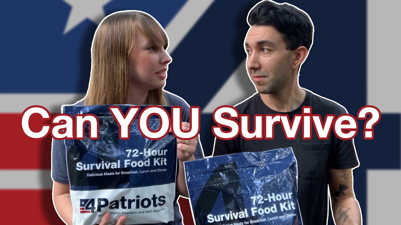 72-Hour Survival Food Challenge | Episode 1 | National Preparedness Month